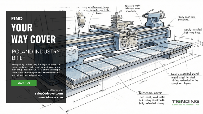 Why Rising Polish Manufacturing Is Driving New Demand for Telescopic Covers in Heavy Machine Tools?